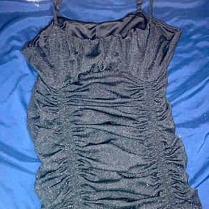 Black sparkle dress
